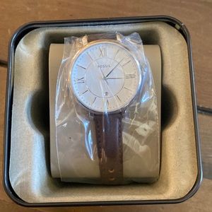 Fossil Women’s Leather Watch